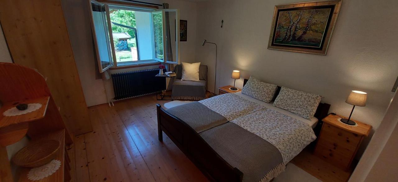Apartma In Sobe Pr'Objan Bohinj Luaran gambar